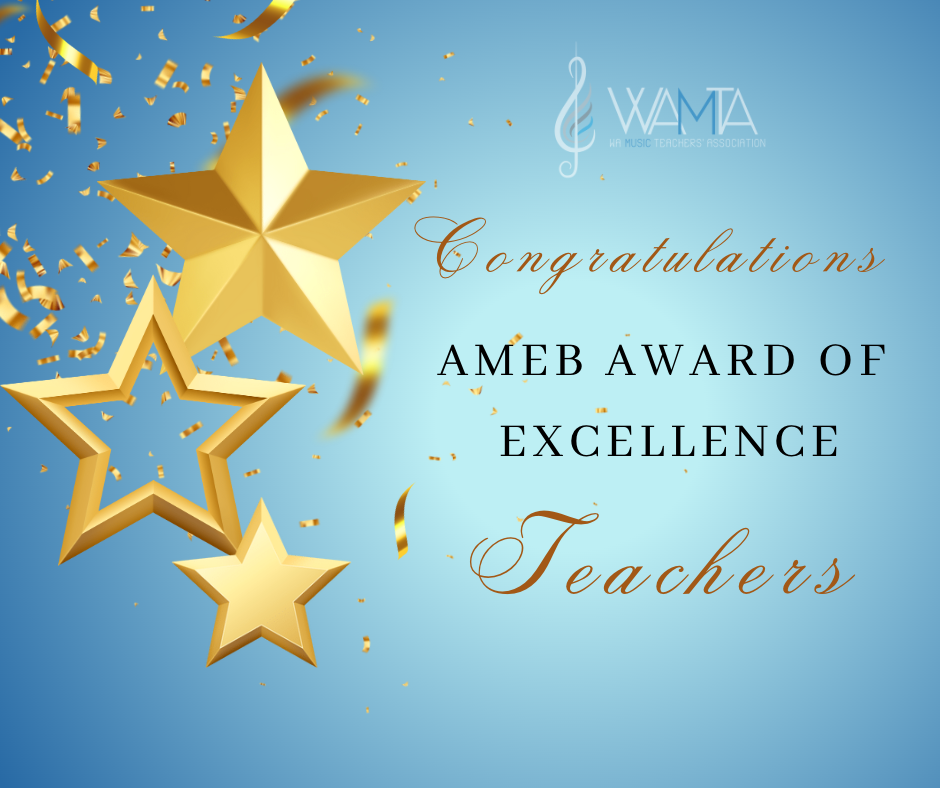 AMEB Award of Excellence Teachers