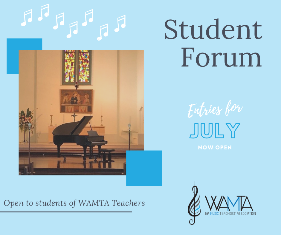 July Student Forum entries open