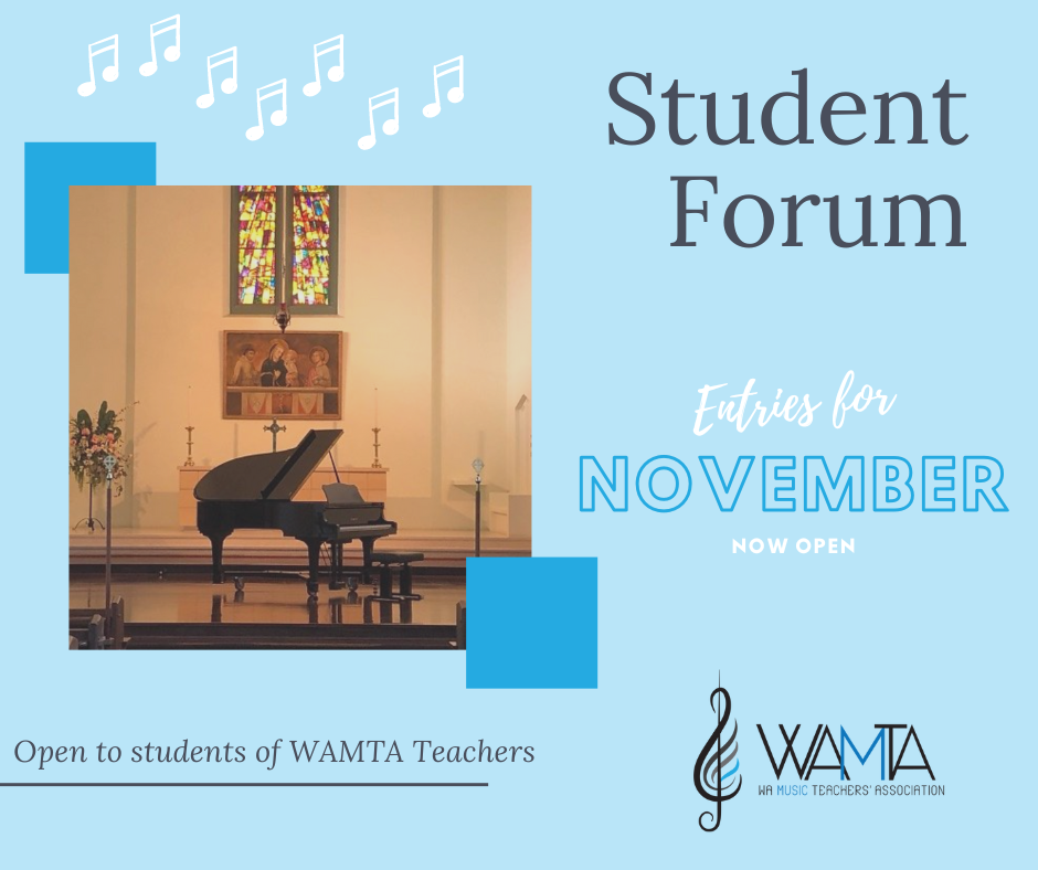 November Student Forum entries open